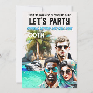 Filmposter Spionage-Kritiker Erwachsene Geburtstag Einladung