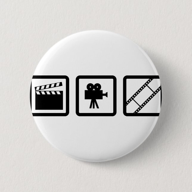 Filmproduktiongang Button (Vorderseite)