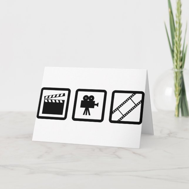 Filmproduktiongang Karte (Vorderseite)