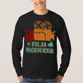 Filmproduzent Filmregisseur Theater Arts Schauspie T-Shirt