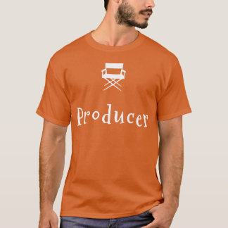 Filmproduzent für Filmproduktions-Retro T-Shirt