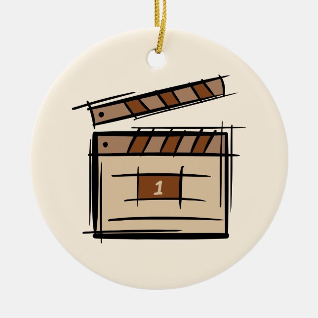 Filmproduzent, Schauspieler, Filmregisseur, Gesche Keramik Ornament (Vorne)