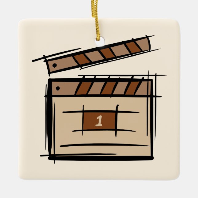 Filmproduzent, Schauspieler, Filmregisseur, Gesche Keramikornament (Vorderseite)