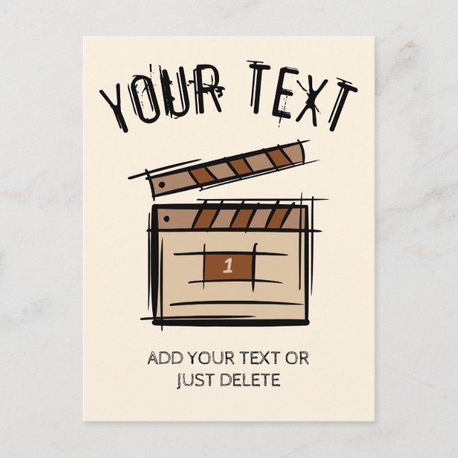 Filmproduzent, Schauspieler, Filmregisseur, Gesche Postkarte (Vorderseite)