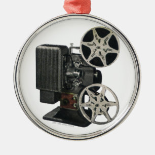 Filmprojektor 1947 ornament aus metall