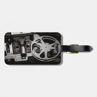 Filmprojektor / Filmspule - Gepäckanhänger
