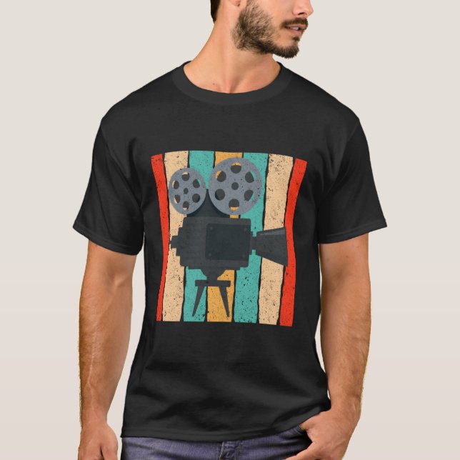 Filmprojektor T-Shirt (Vorderseite)