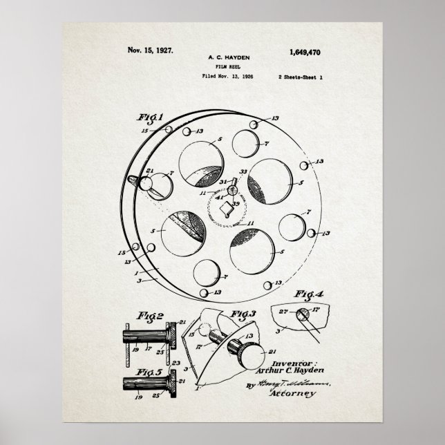 FILMREEL-Patent Poster (Vorne)