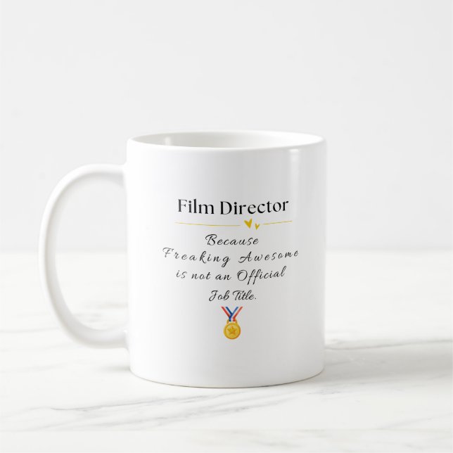 Filmregisseur Kaffeetasse (Links)