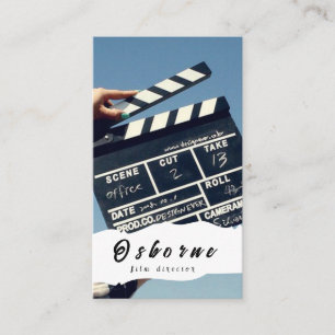 Filmregisseur Produzent Visitenkarte