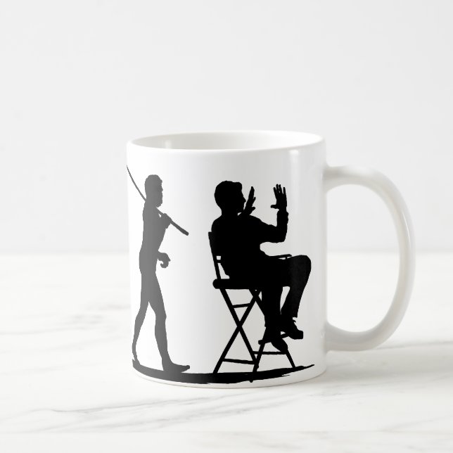 Filmregisseur Tasse (Rechts)