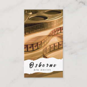 Filmregisseur und Produzent Visitenkarte