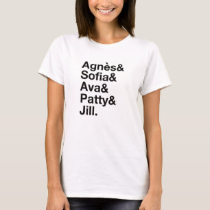 Filmregisseure vol.1: Agnès Sofia Ava Patty u. T-Shirt