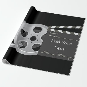 Filmrolle, Clapperboard Packpapier
