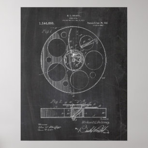 Filmrolle Patent Poster