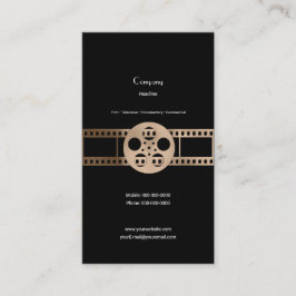 Filmrolle Visitenkarte