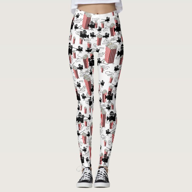 Filmrollen und Leggings (Vorderseite)