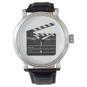 Filmschauspielfilm von Clapboard-Filmemacher Armbanduhr