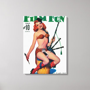 Filmspass Zeitschrift Titelblatt 7 Leinwanddruck