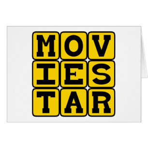 Filmstar, beliebter Schauspieler