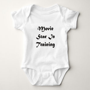 Filmstar im Training Baby Strampler