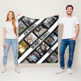 Filmstreifen-Fotobilder Fleece-Decke Fleecedecke
