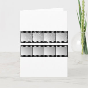 Filmstreifen-Grußkarten Karte