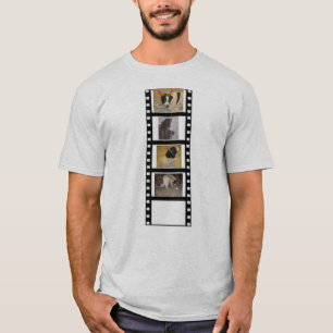 Filmstreifen Personalisierte Fotos T-Shirt