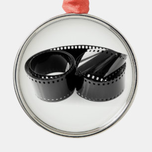 Filmstreifen Silbernes Ornament