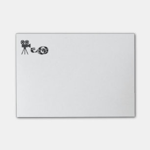 Filmstreifen- und Filmkamera Post-it Klebezettel