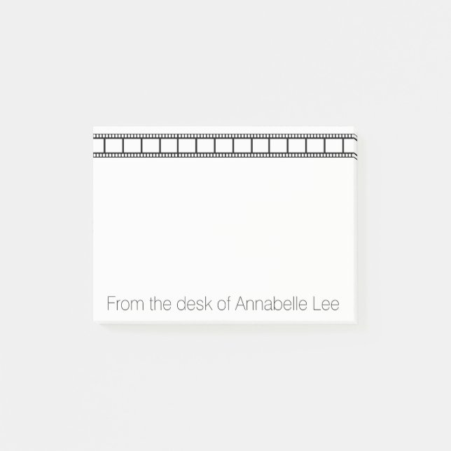 Filmstrip Post-it Klebezettel (Vorderseite)