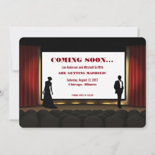 Filmtheater Save the Date Einladung