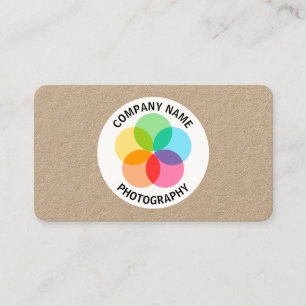 Filter-Blume - Kraft-Karte Visitenkarte