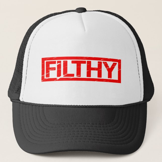Filthy-Briefmarke Truckerkappe (Vorderseite)