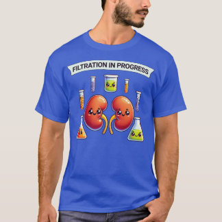 Filtration in progress lustiges Geschenkdesign für T-Shirt