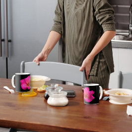 Filzrose Kaffeetasse