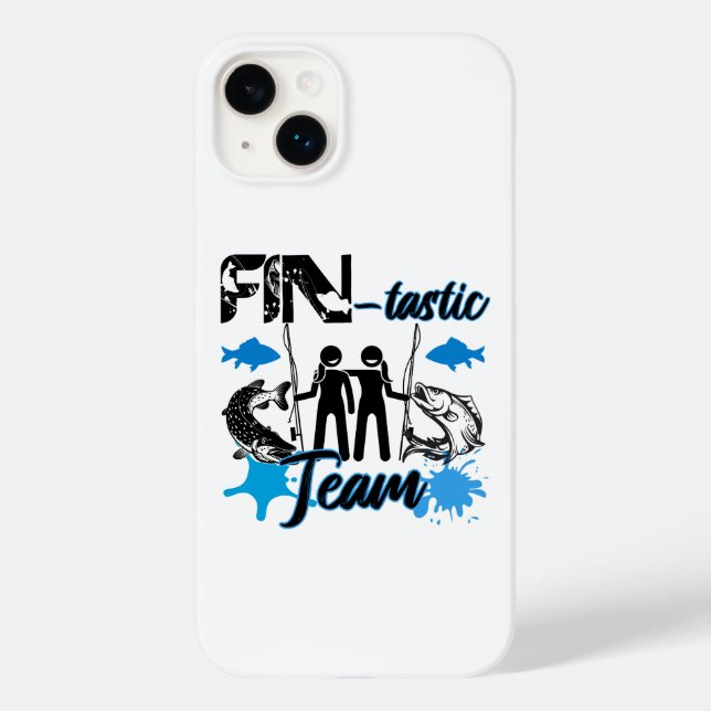 Fin-tastic Team.w Case-Mate iPhone Hülle (Rückseite)