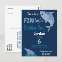 Fin-tastische Shark-Geburtstagsfeier Kinder unter