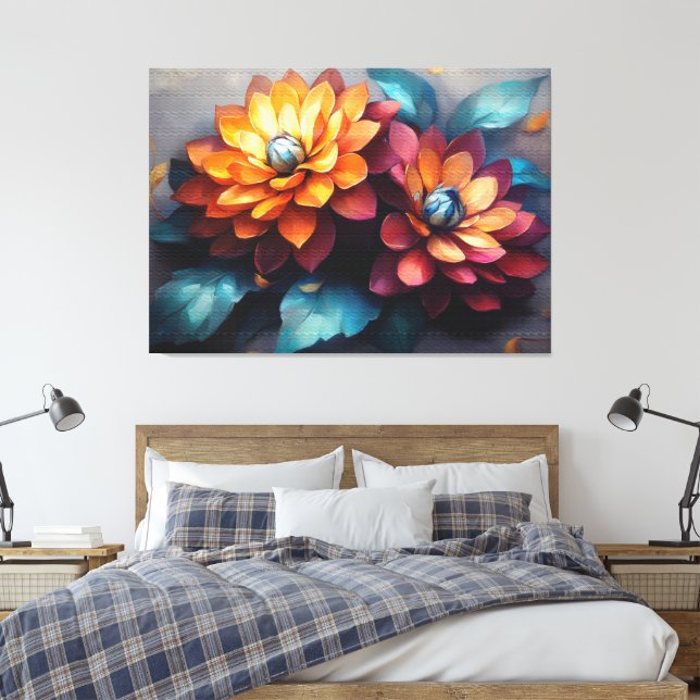 Final Art Collection #13 Leinwanddruck (Insitu (Schlafzimmer))