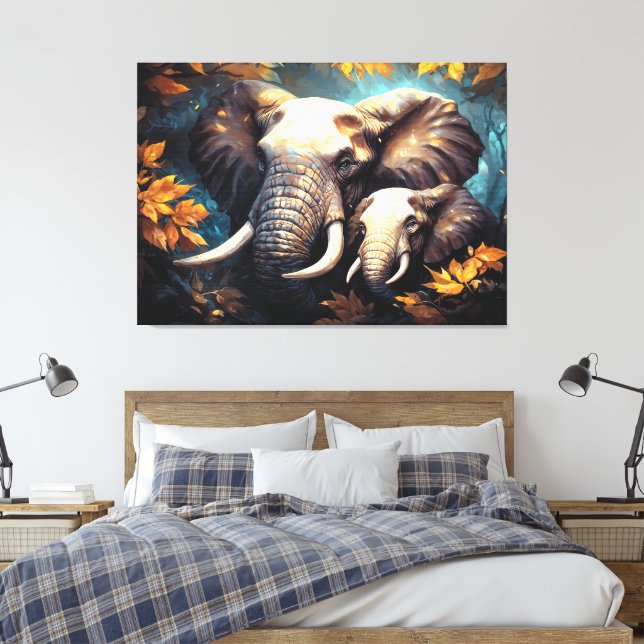 Final Art Collection #9 Leinwanddruck (Insitu (Schlafzimmer))