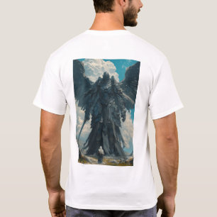 Final Boss Elder Scroll - Ein kolossaler schwarzer T-Shirt