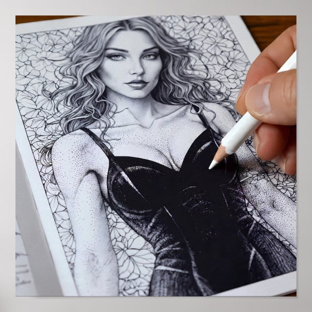 Final Detailing and Highlighting Technique Poster (Vorne)