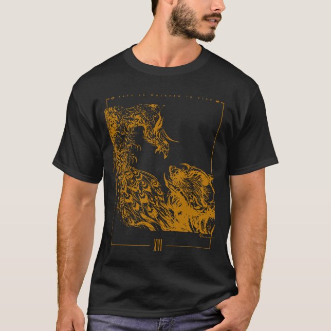FINAL FANTASY XVI FATE funny T-Shirt (Vorderseite)