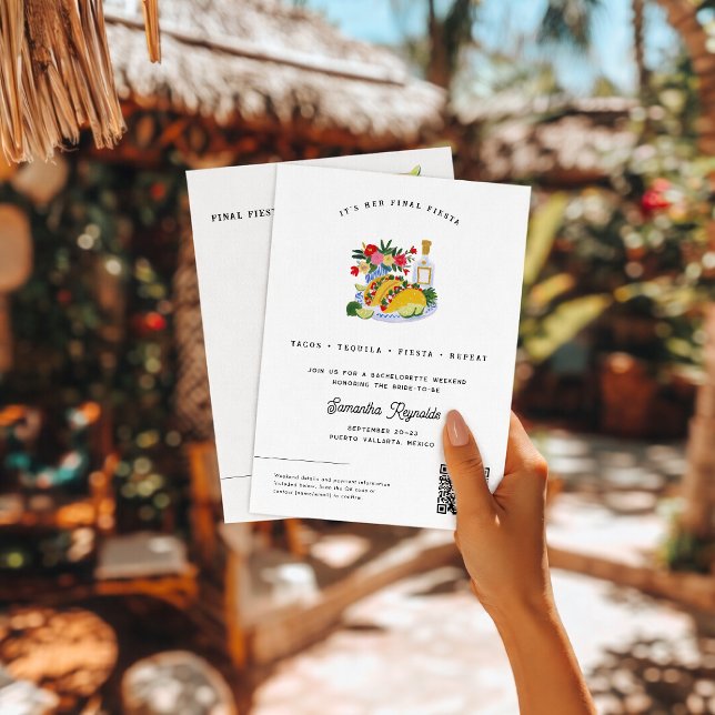Final Fiesta Bachelorette Weekend Invitation Einladung (Von Creator hochgeladen)