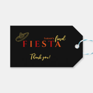 Final Fiesta Mexikanischer Junggeselinnen-Abschied Geschenkanhänger