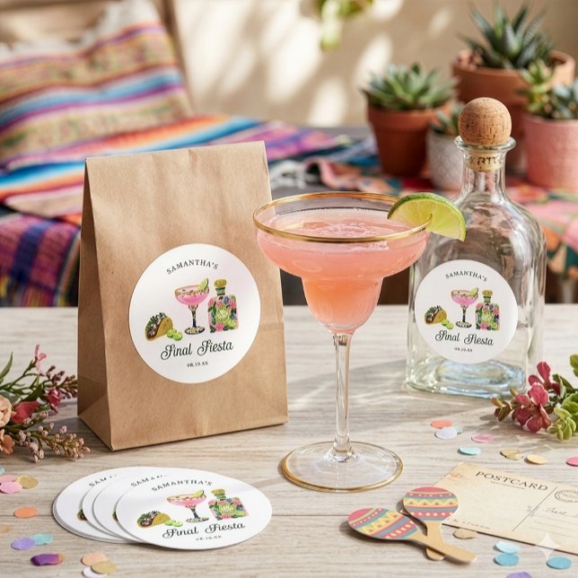 Final Fiesta Sticker | Bachelorette Favor (Von Creator hochgeladen)
