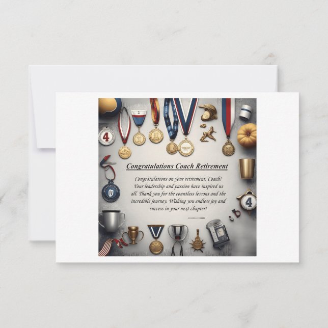 "Final Whistle: Happy Retirement, Coach!" (Rückseite)