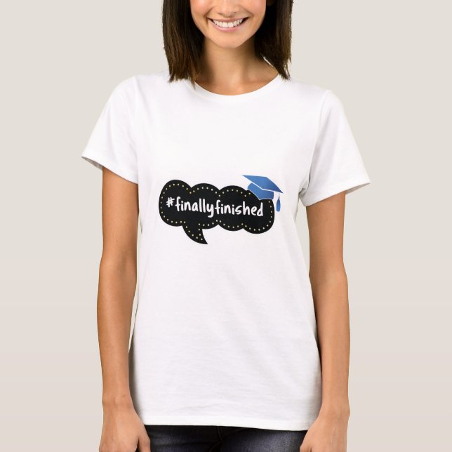 #finalAbschluss Blue T - Shirt (Vorderseite)