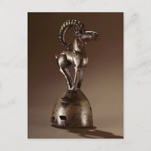 Finale mit einer Bergziege Postkarte