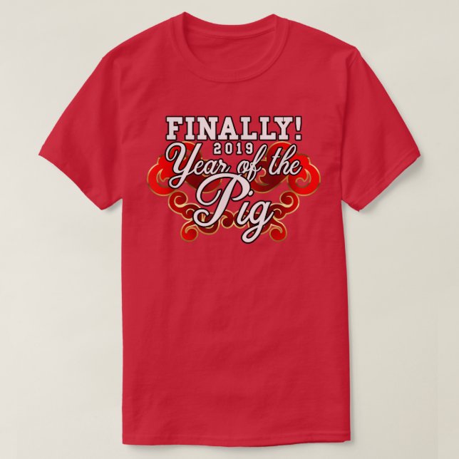 Finally 2019  T-Shirt (Design vorne)